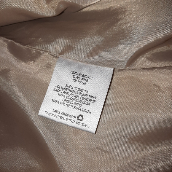 Metaphor Women's Tan Leather Jacket - Picture 4 of 13